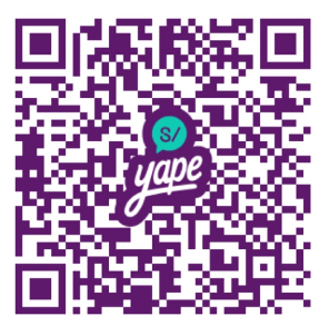 Código QR Yape para donar a Cityray Club